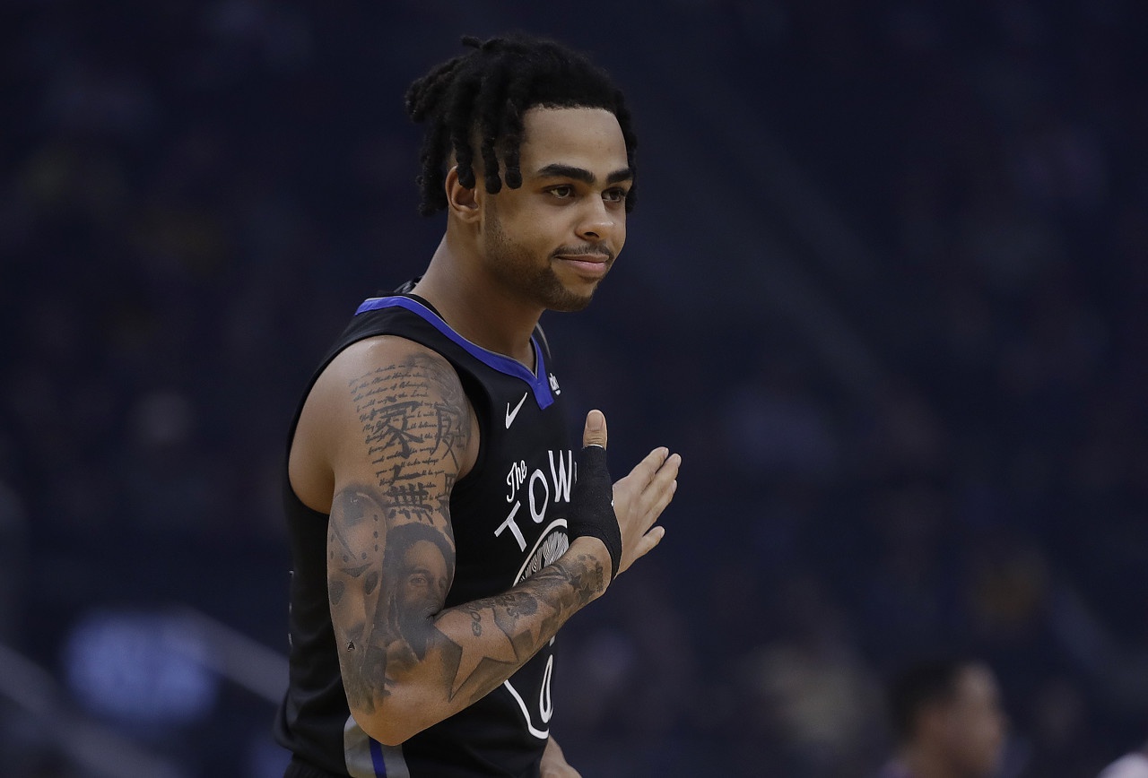 德安吉洛-拉塞尔在哪个NBA球队