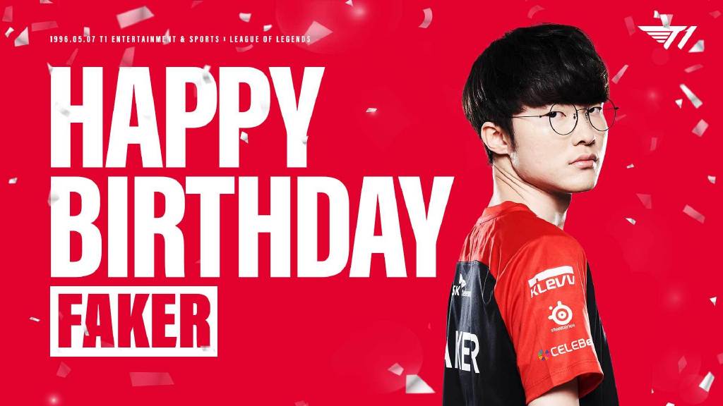 祝Faker26岁生日快乐